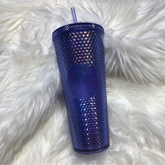 Starbucks Walt Disney World 50th anniversary tumblr iridescent blue/purple NWT - Picture 12 of 15